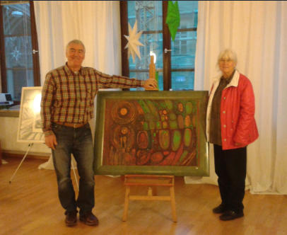 Peter Hennig mit Gabi Rothermel